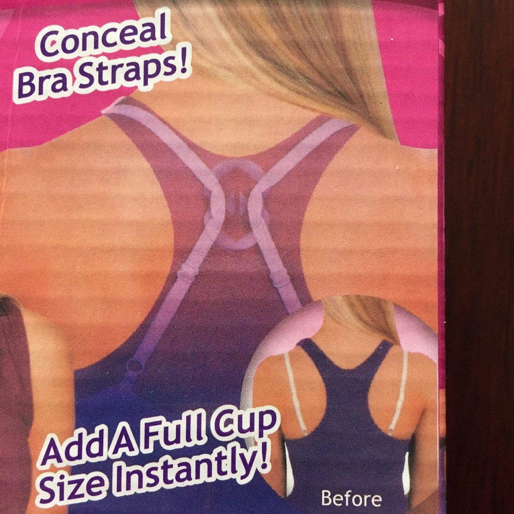 2/$20 NEW Bra Strap Converter Clips - To Racerback - Picture 2 of 6